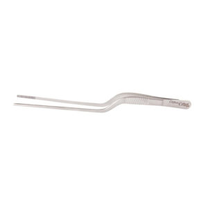 Edelstahlpinzette für Sushi mit runder Spitze 16cm