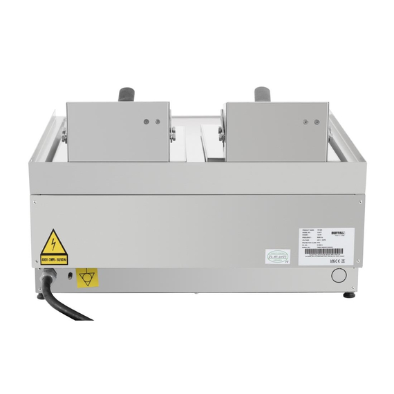 Buffalo 600 Serie Doppeltank-Elektrofritteuse 2 x 8Ltr