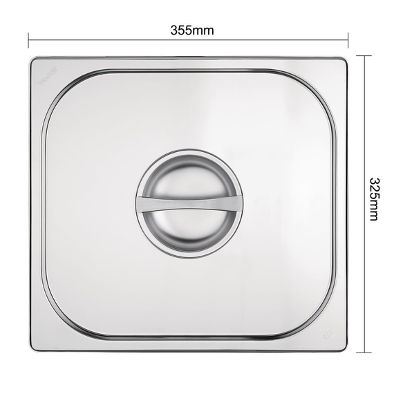 Vogue Deckel für GN-Behälter GN2/3