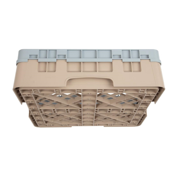 Cambro Gläserspülkorb beige mit 16 Fächern max Glashöhe 9,2cm