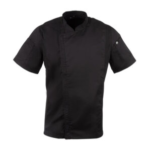 Chef Works Springfield Zipper Mens Chefs Jacket Schwarz S