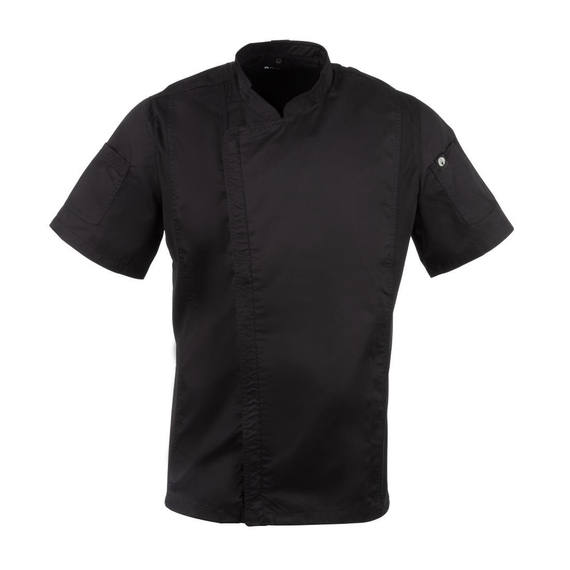 Chef Works Springfield Zipper Mens Chefs Jacket Schwarz S