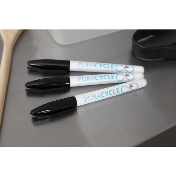 Puracycle Ungiftige Permanentmarker Schwarz (3 Stück)