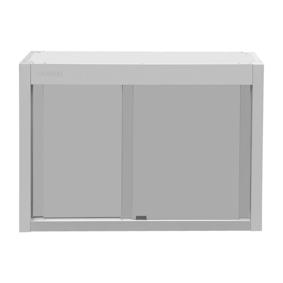 Vogue Hängeschrank Edelstahl 650x900x400mm