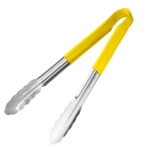 Hygiplas Servierzange mit Farbkodierung gelb