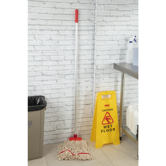 SYR flacher Kentucky Moppkopf Baumwolle rot