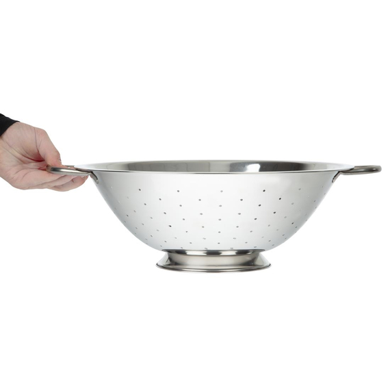 Vogue Gemüseseiher Edelstahl 35,5cm