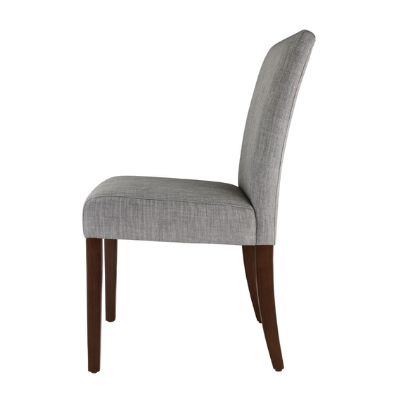 Bolero Chiswick Esszimmerstühle Holzkohle Grau (2er Pack) (2 Stück)