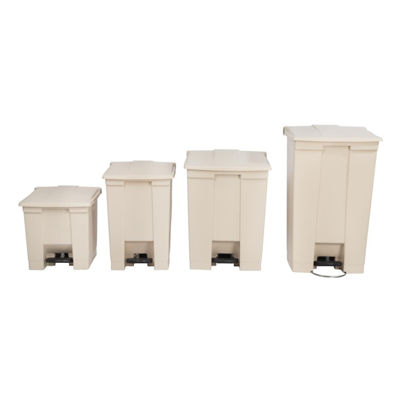 Rubbermaid Step On Pedaleimer beige 87L