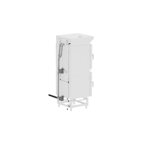 Buffalo freistehender Smart-Touchscreen-Kompakt-Kombiofen 6 Stück GN 1/1 mit Installationskit