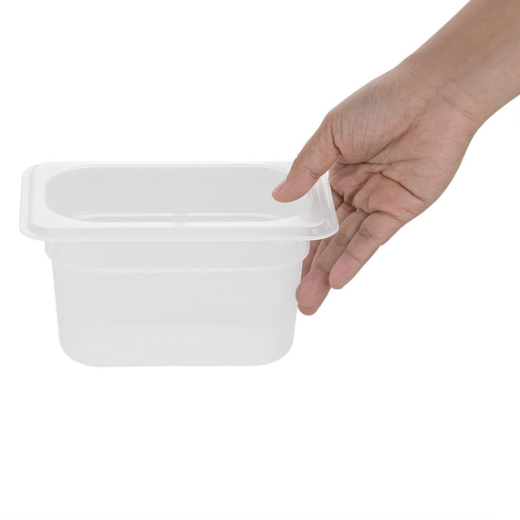 Nisbets Essentials Polypropylen 1/9 Gastronorm Behälter 100mm