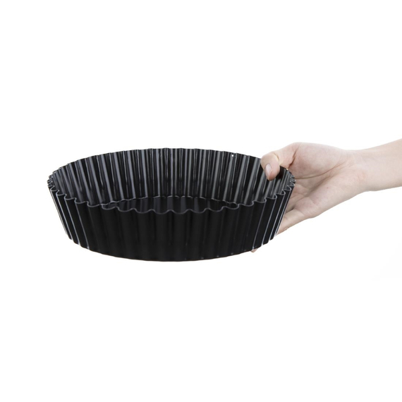 Vogue antihaftbeschichtete Quicheform gewellt 25cm