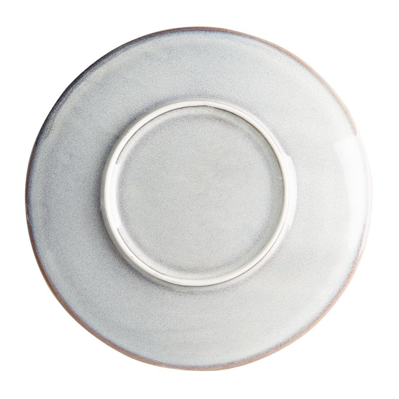 Olympia Drift Grau Geprägte Coupe Teller 220mm (6 Stück)