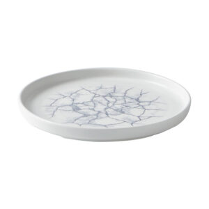 Churchill Studio Prints Kintsugi-Teller mit Perlenwänden, Grau, 220 mm (6 Stück)