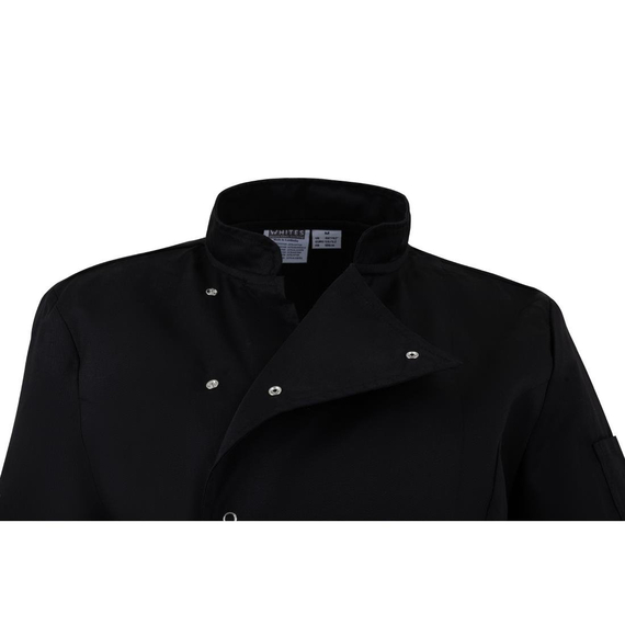 Whites Damen Kochjacke Schwarz Größe S