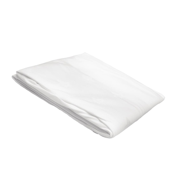 Mitre Luxury Luxor runde Tischdecke weiß 173cm