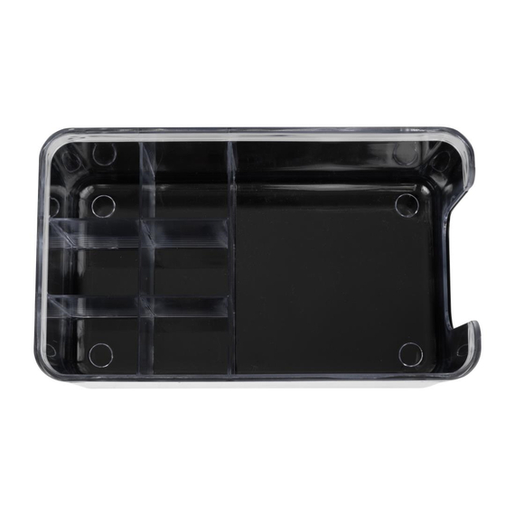 Olympia Kristallon Bar Caddy Schwarz ABS