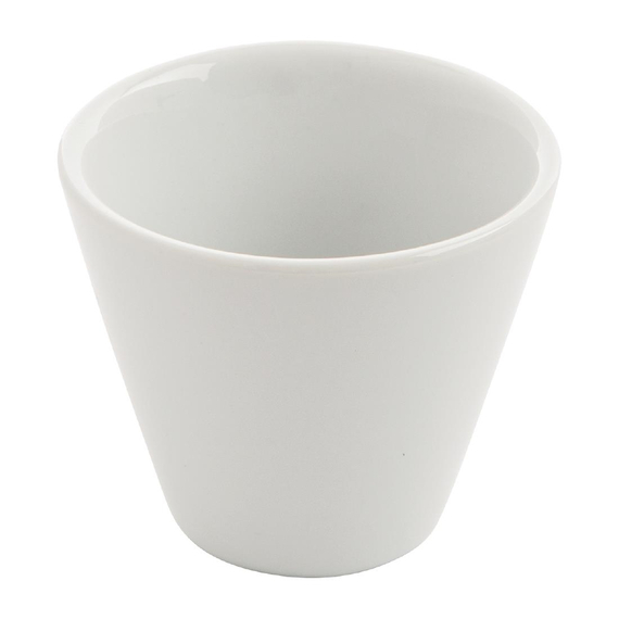 Olympia Whiteware konische Auflaufförmchen weiß 7cm (12 Stück)