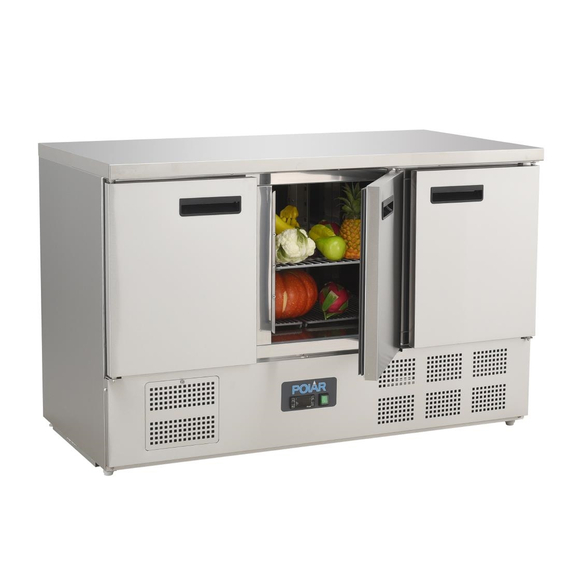 Polar Serie G Kühltisch 3-türig 368 Liter
