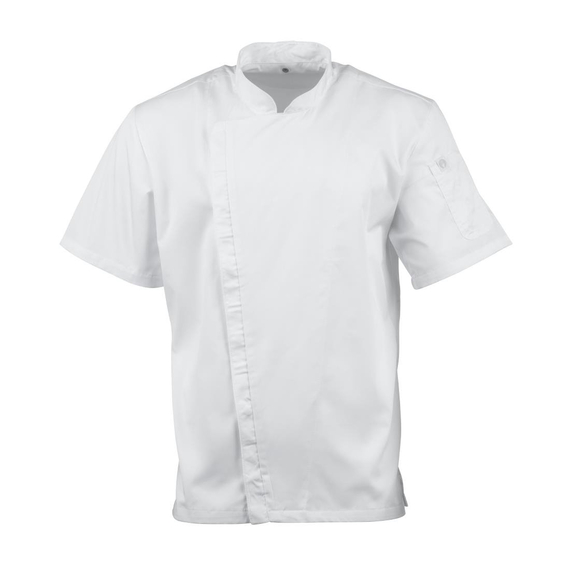 Chef Works Kochjacke mit kurzen Ärmeln Größe M