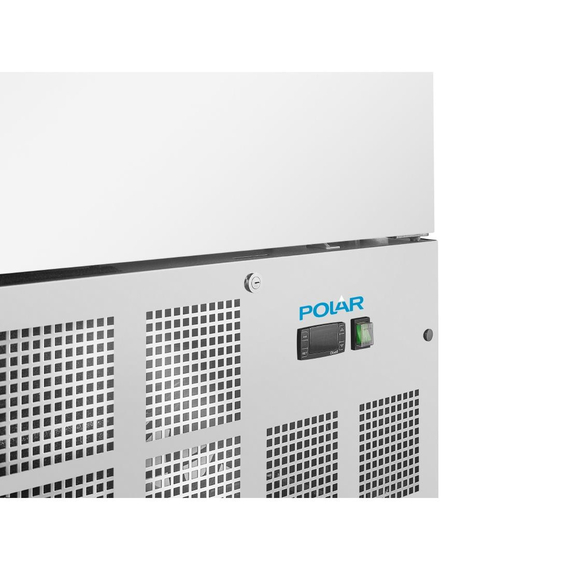 Polar Serie G Slimline Kühlschrank Edelstahl 960L
