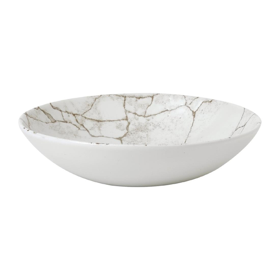 Studio Prints Kintsugi Achatgraue Coupe-Schüsseln, 182 mm, (12 Stück)