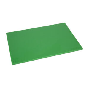 Hygiplas antibakterielles LDPE Schneidebrett grün 450x300x10mm