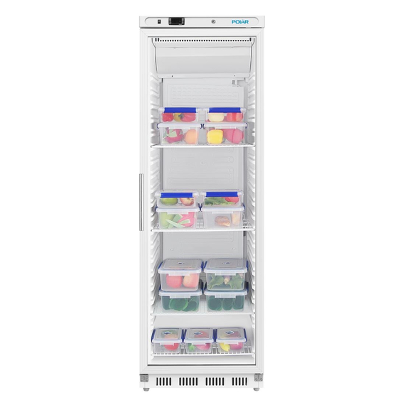 Polar C-Serie Kühlvitrine Weiß 400L