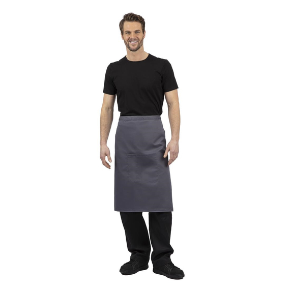 Whites Standard Bistroschürze grau