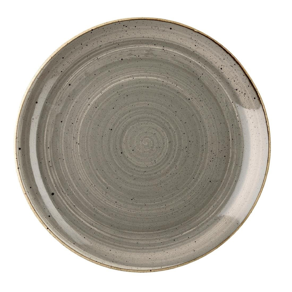 Churchill Stonecast Grey Coupe Evolve Tellerbox 6