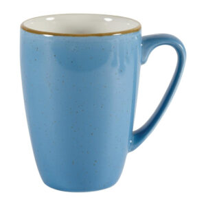 Churchill Stonecast-Becher, Kornblumenblau, 340 ml, 12 oz (12 Stück)