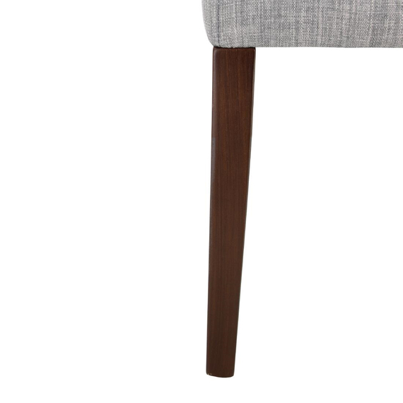 Bolero Chiswick Esszimmerstühle Holzkohle Grau (2er Pack) (2 Stück)