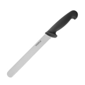 Hygiplas Brotmesser schwarz 13cm