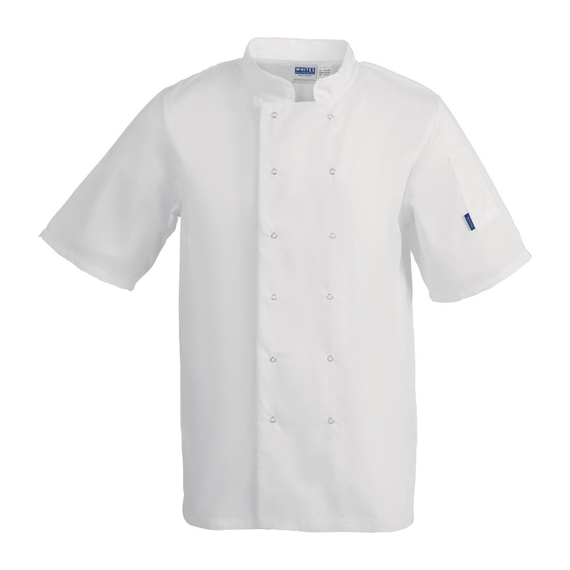 Whites Vegas Kochjacke kurze Ärmel weiß XXL