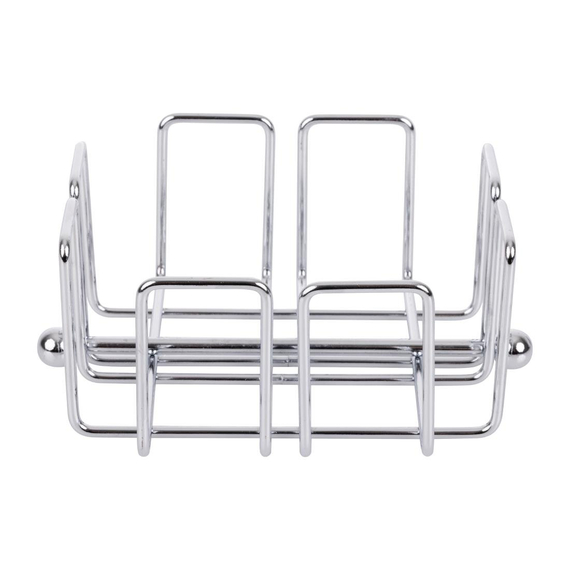 Olympia Cocktail-Serviettenhalter mit Gewicht 14 x 14cm