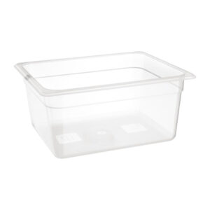 Nisbets Essentials GN 1/2 Polypropylenbehälter ohne Deckel 15cm