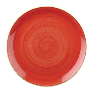 Churchill Stonecast Coupe-Schüsseln, Beerenrot, 182 mm, (12 Stück)