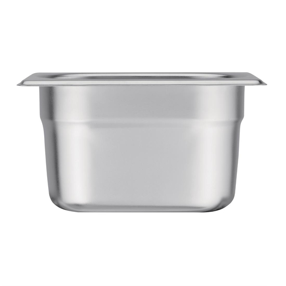 Vogue GN-Behälter Edelstahl 10cm GN1/9