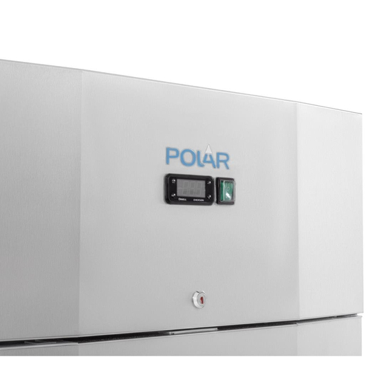 Polar U-Serie Energieeffizienter Einzel-Tür Standvitrine Kühlschrank