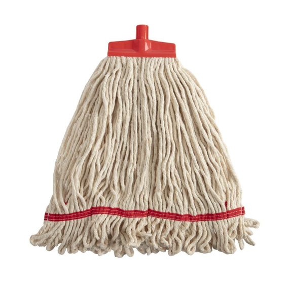 SYR flacher Kentucky Moppkopf Baumwolle rot