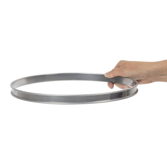 Matfer Bourgeat Flacher Tortenring Edelstahl 28cm