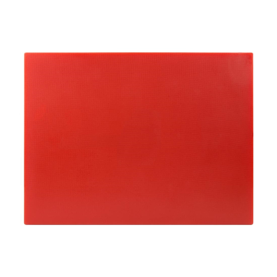 Hygiplas LDPE Schneidebrett rot 60x45x1cm