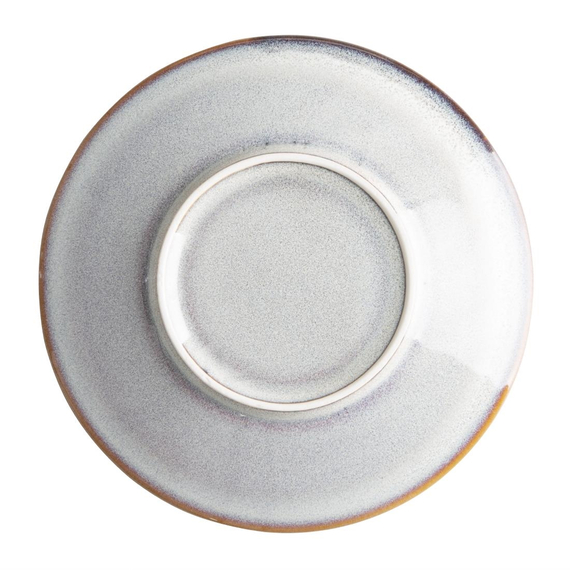 Olympia Drift Grau Einfarbige Coupe Teller 180mm (6 Stück)
