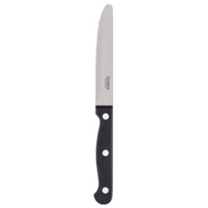 Olympia Gerundete Steakmesser Schwarz (12 Stück)