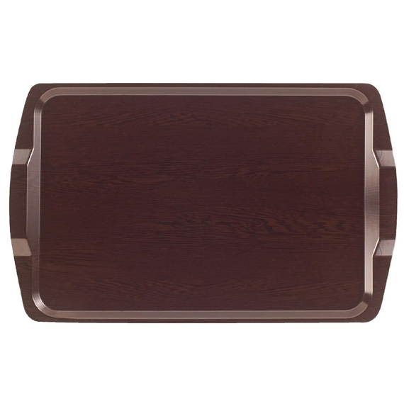 Cambro Capri laminiertes Zimmerservicetablett Wenge