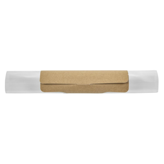 Colpac Recycelbare Baguette-Verpackungen aus Packpapier und Kunststoff (500 Stück)