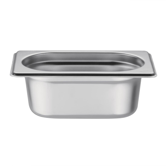 Vogue GN-Behälter Edelstahl 6,5cm GN1/9