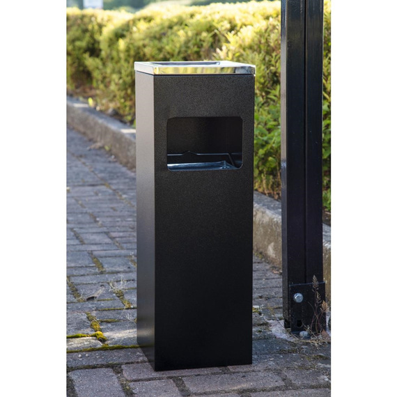 Bolero quadratischer Standaschenbecher 10L