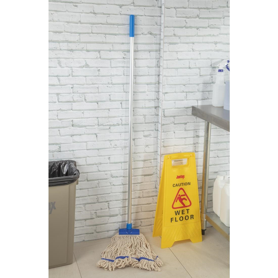SYR flacher Kentucky Moppkopf Baumwolle blau