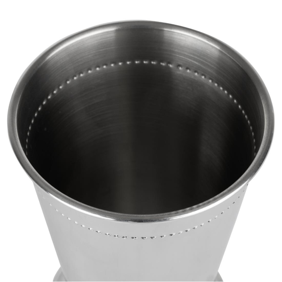 Olympia Barartikel Perlen Julep Becher Edelstahl 370ml